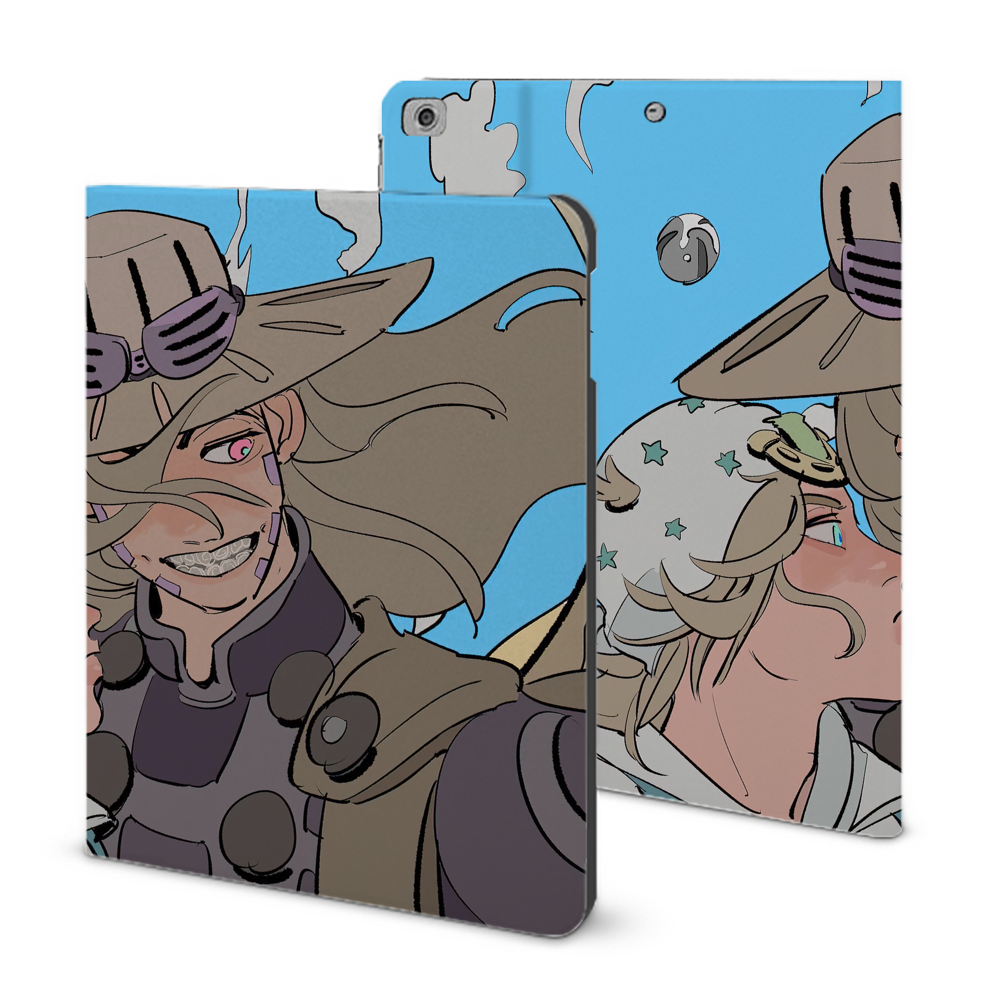 （画像用） ジョジョの奇妙な冒険 JoJo's Bizarre Adventure IPad ケース ブック型 PUレザー TPU 耐衝撃 軽量 薄型 ペン収納なし 全面保護 IPad 各モデル対応